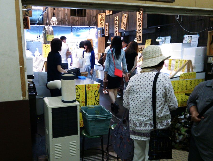 冬夏移動(dòng)冷氣機(jī)SAC-25D 商場通風(fēng)降溫使用案例